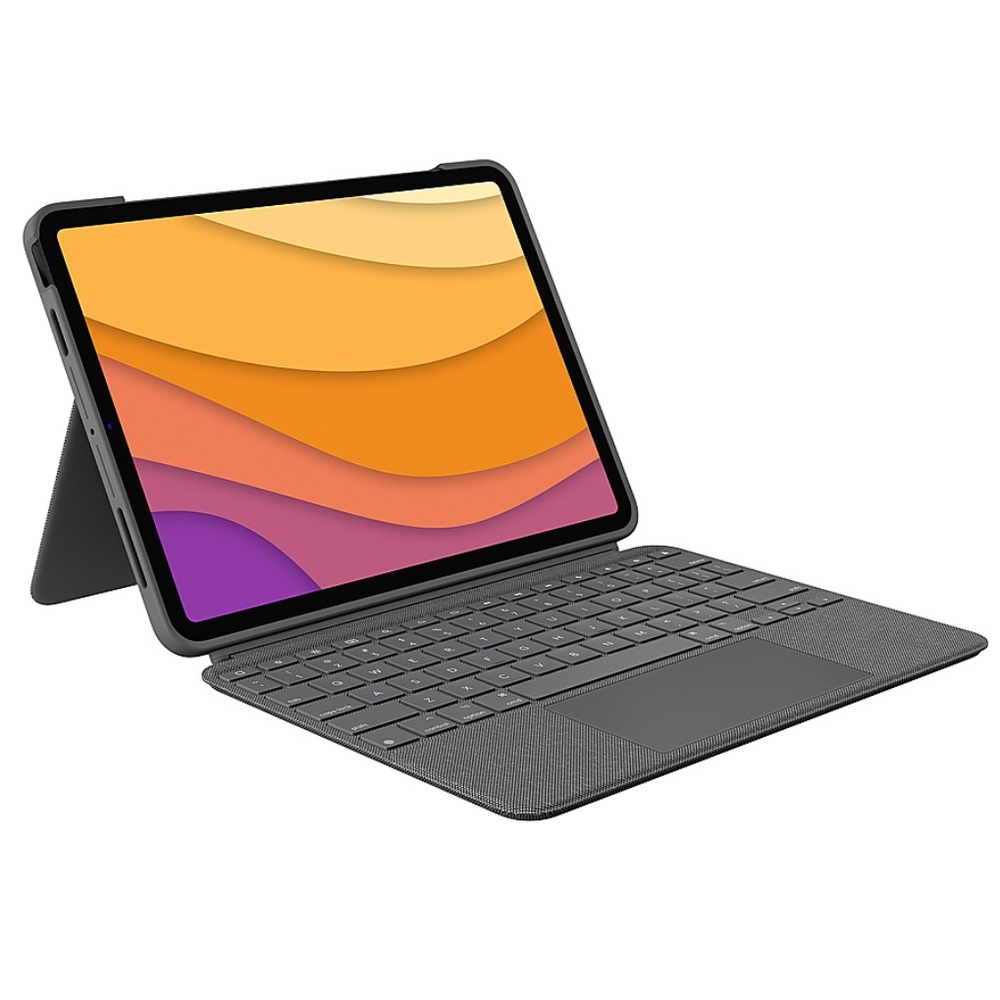 Logitech - Combo Touch Keyboard Folio for Apple iPad Air